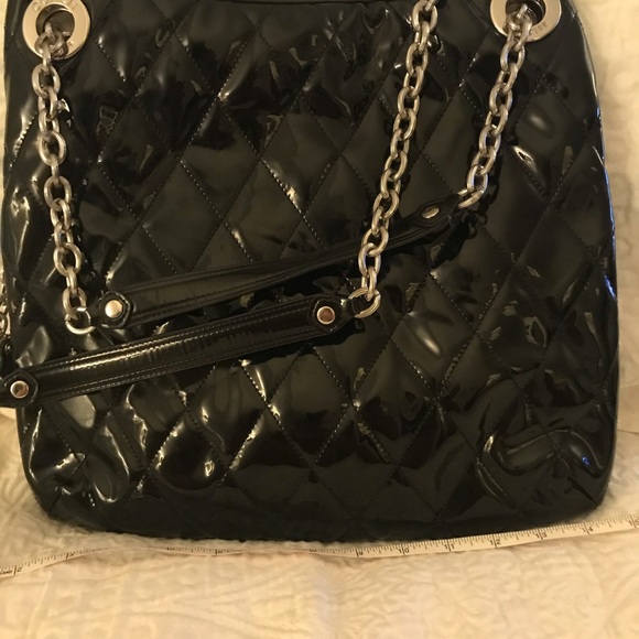 BEAUTIFUL BLACK PATENT LEATHER COACH - Picture 6 of 6